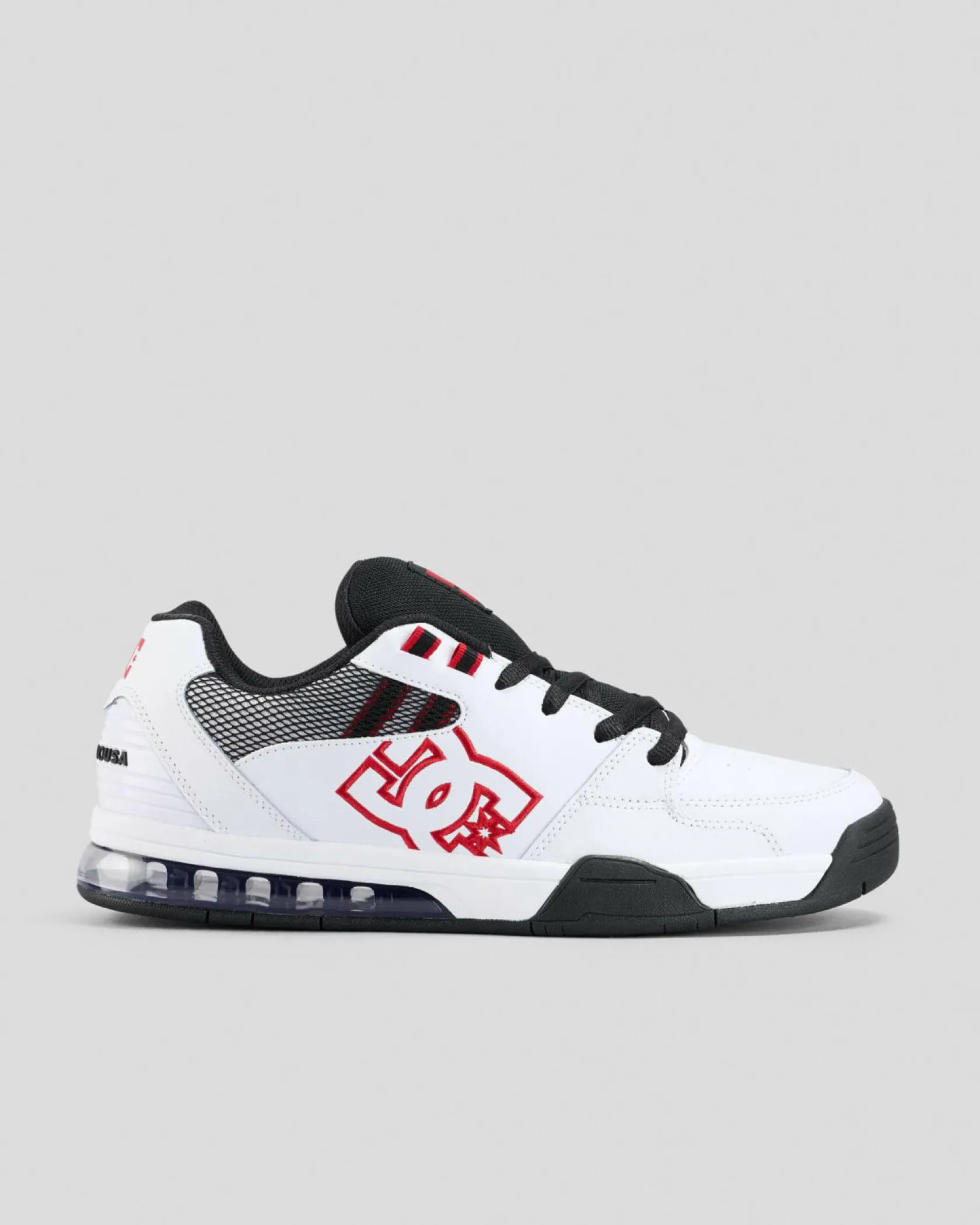 DC Shoes Versatile Shoes White/black/red Clearance