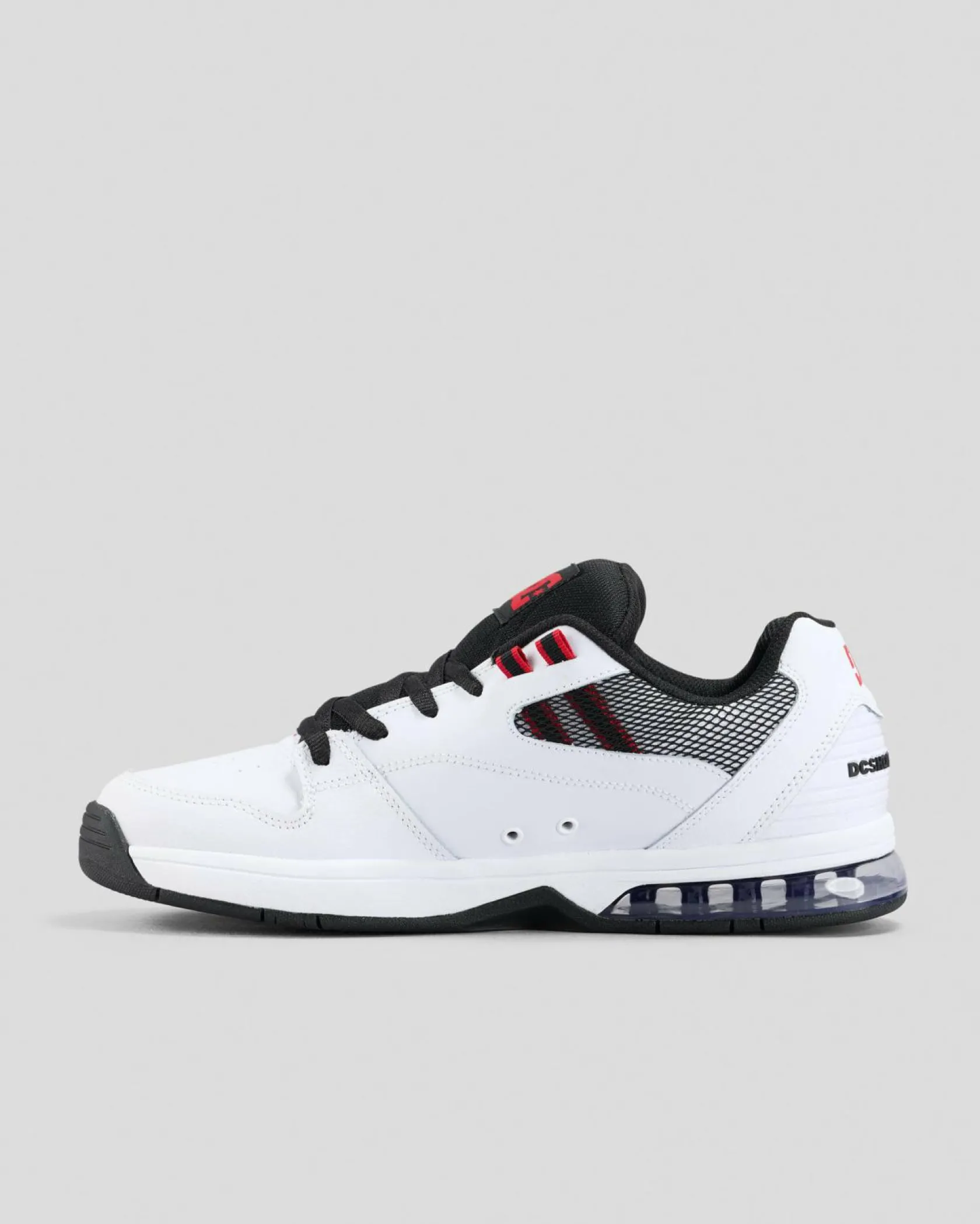 DC Shoes Versatile Shoes White/black/red Clearance