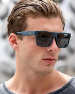 Sin Eyewear Vespa II Sunglasses Mt Navy/ Smoke Hot