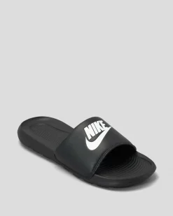 Nike Victori One Slides Black/white-black