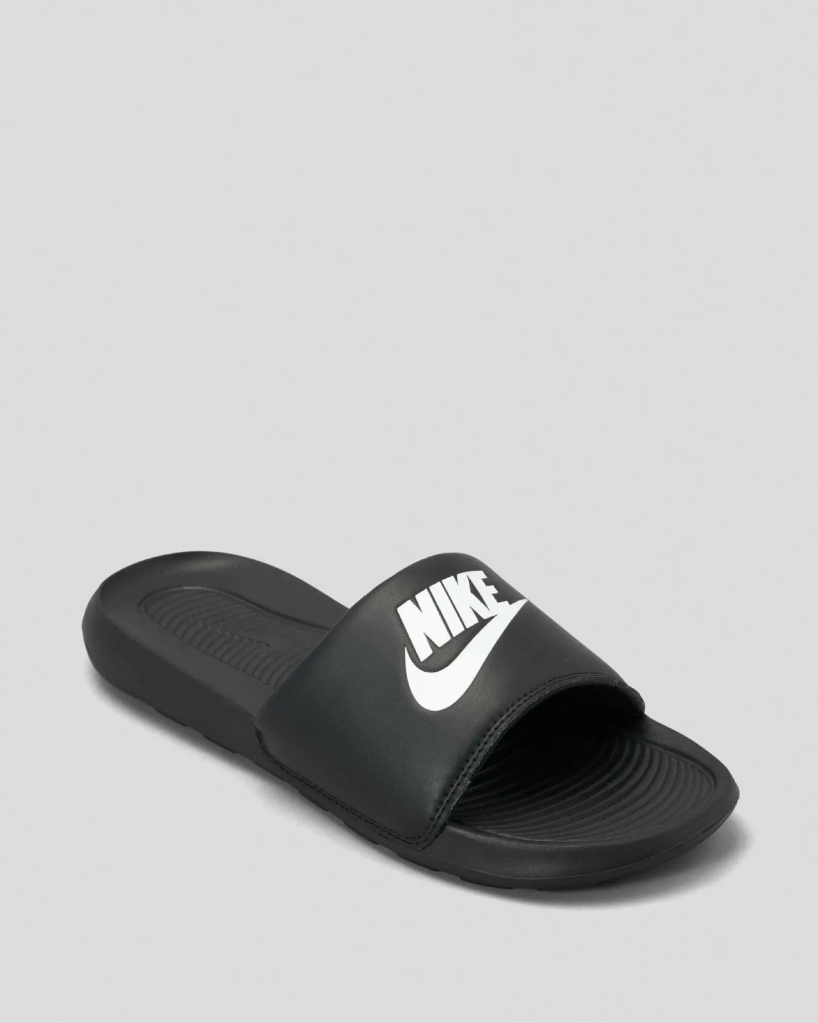 Nike Victori One Slides Black/white-black