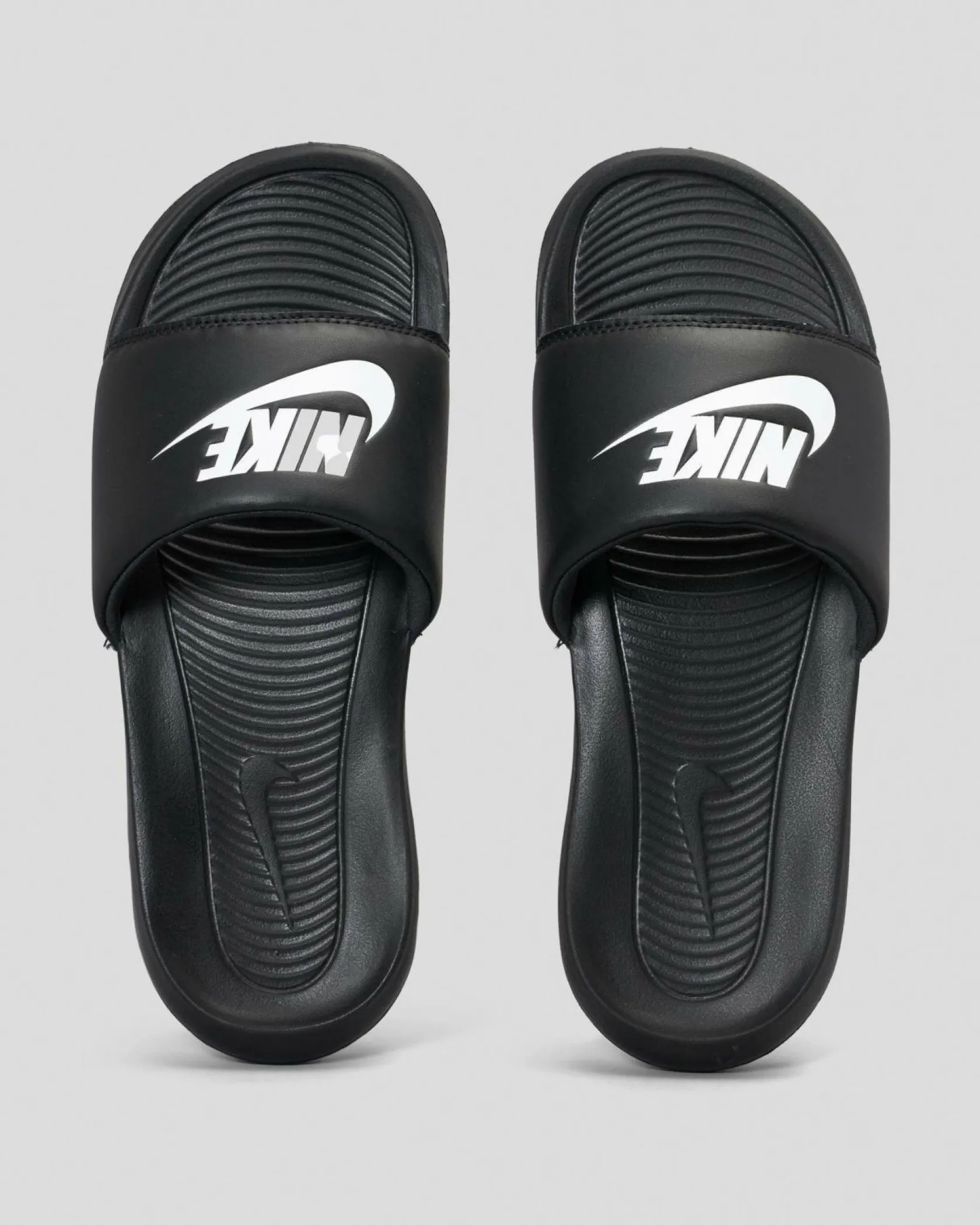 Nike Victori One Slides Black/white-black