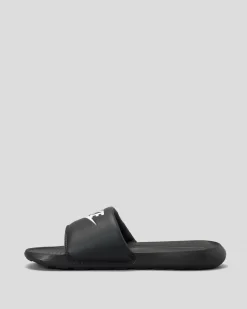 Nike Victori One Slides Black/white-black