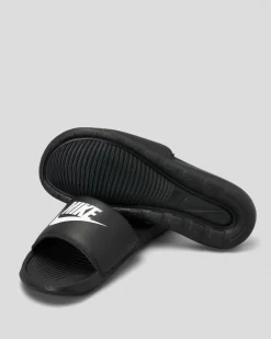 Nike Victori One Slides Black/white-black