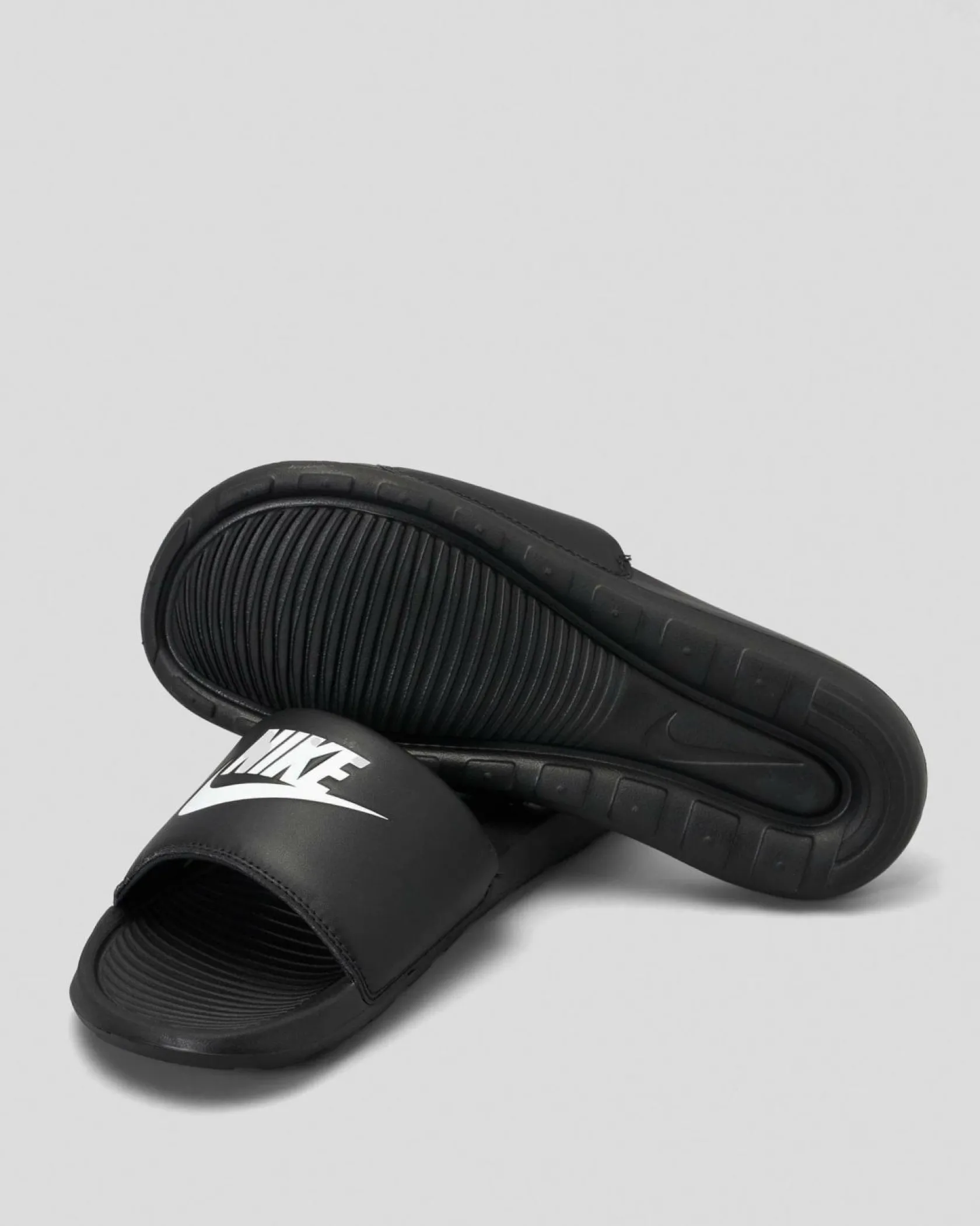 Nike Victori One Slides Black/white-black