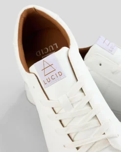 Lucid Victory Shoe White/brown Clearance