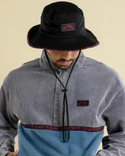 Billabong Vintage Arch Boonie Hat Black Sale