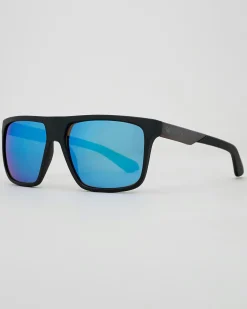 Dragon Alliance Vinyl LL Sunglasses Matte Black/ll Blue Ion Sale