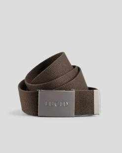 Lucid Viper Web Belt Chocolate Hot