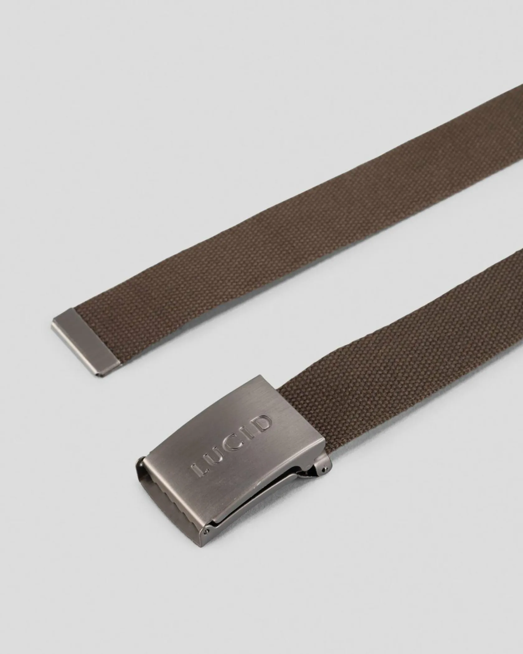 Lucid Viper Web Belt Chocolate Hot