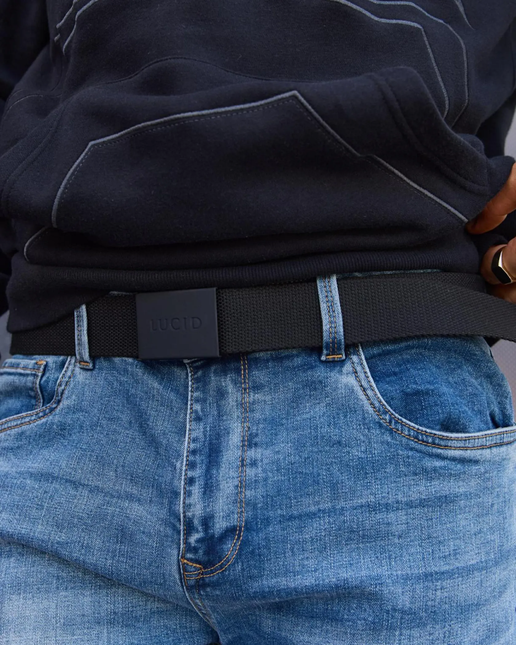 Lucid Viper Web Belt Black New