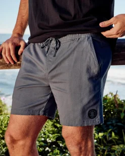 Salty Life Vision Elastic Waist Shorts Blue Online