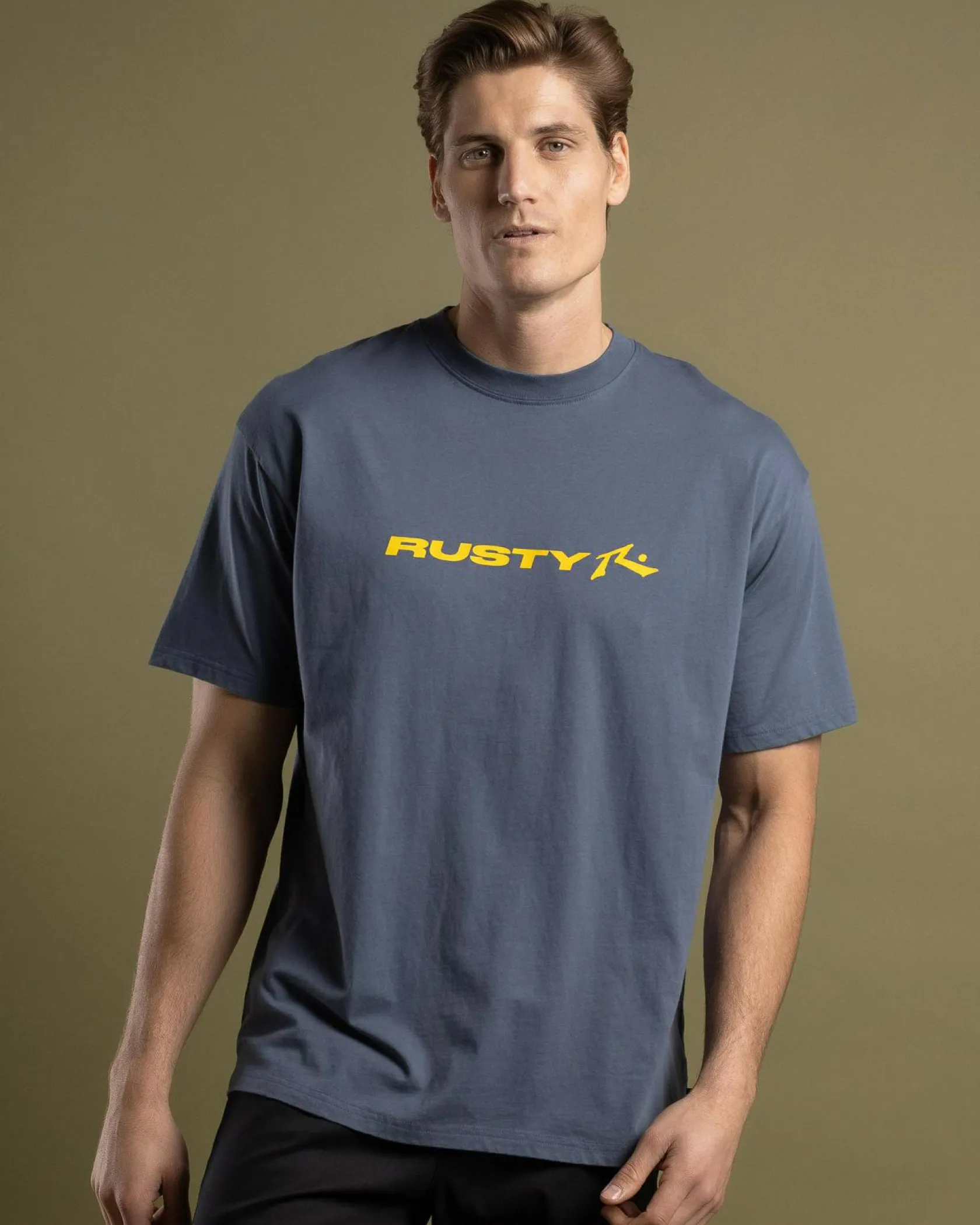 Rusty Vital T-Shirt China Blue