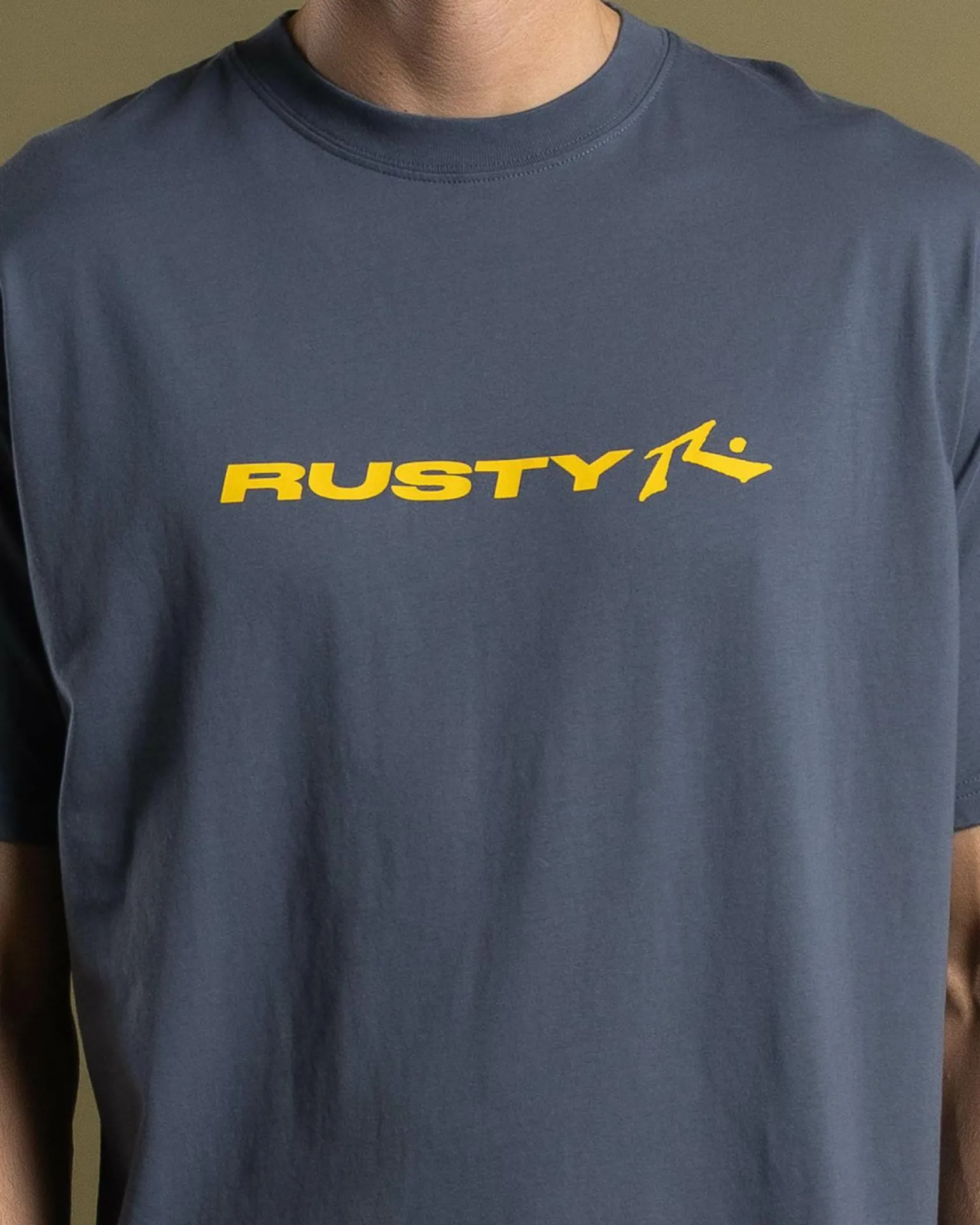 Rusty Vital T-Shirt China Blue