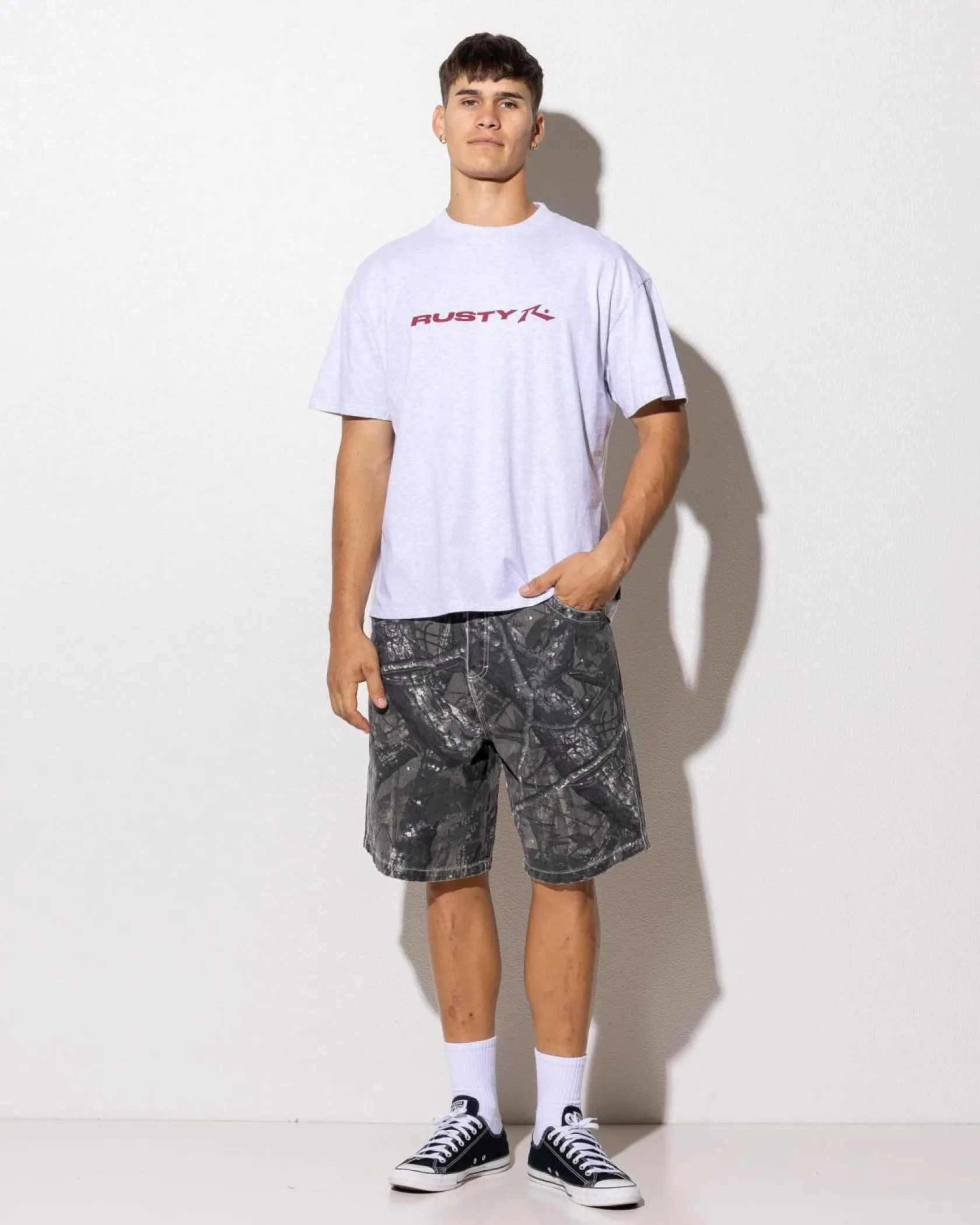 Rusty Vital T-Shirt Ecru Marle Discount