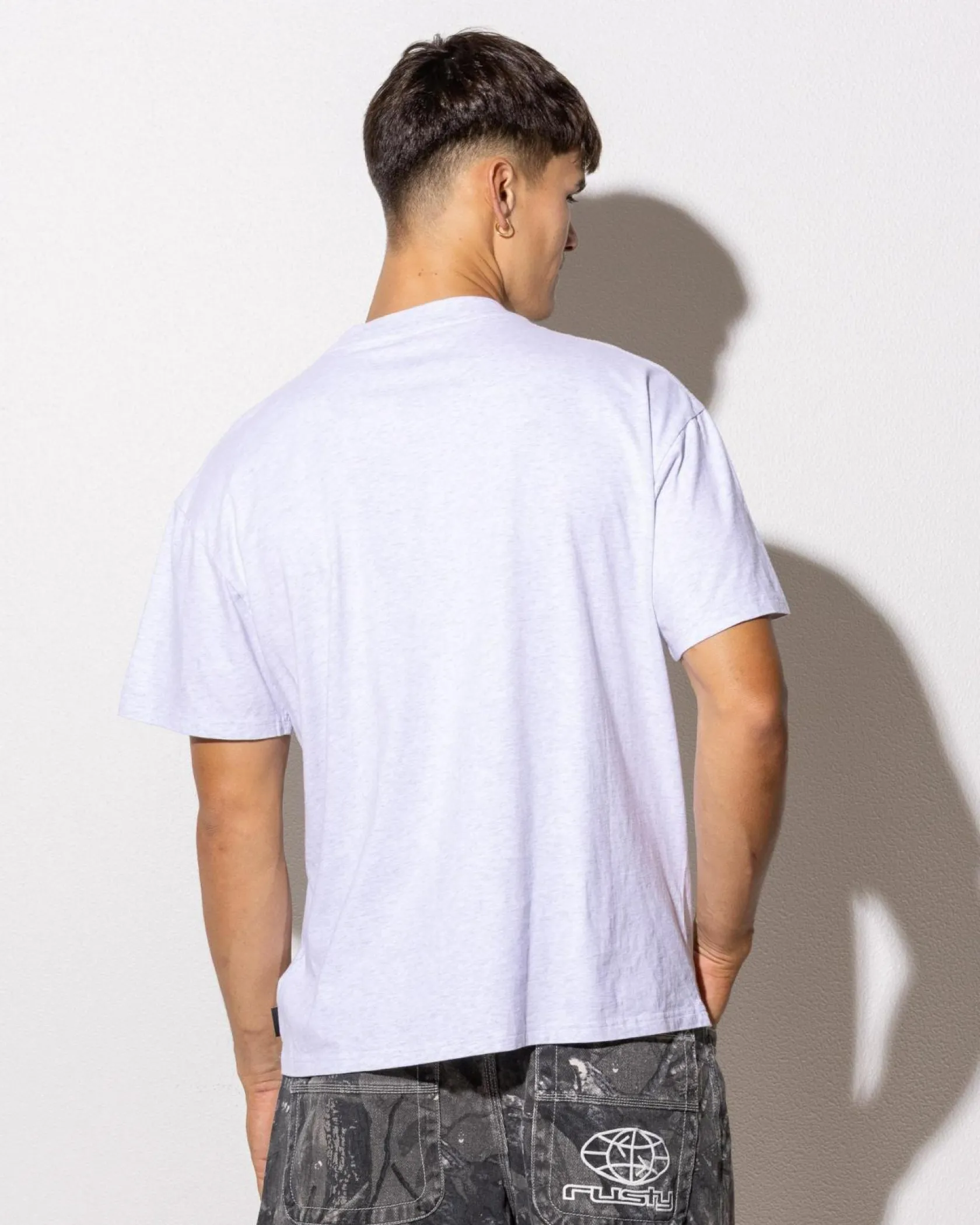Rusty Vital T-Shirt Ecru Marle Discount