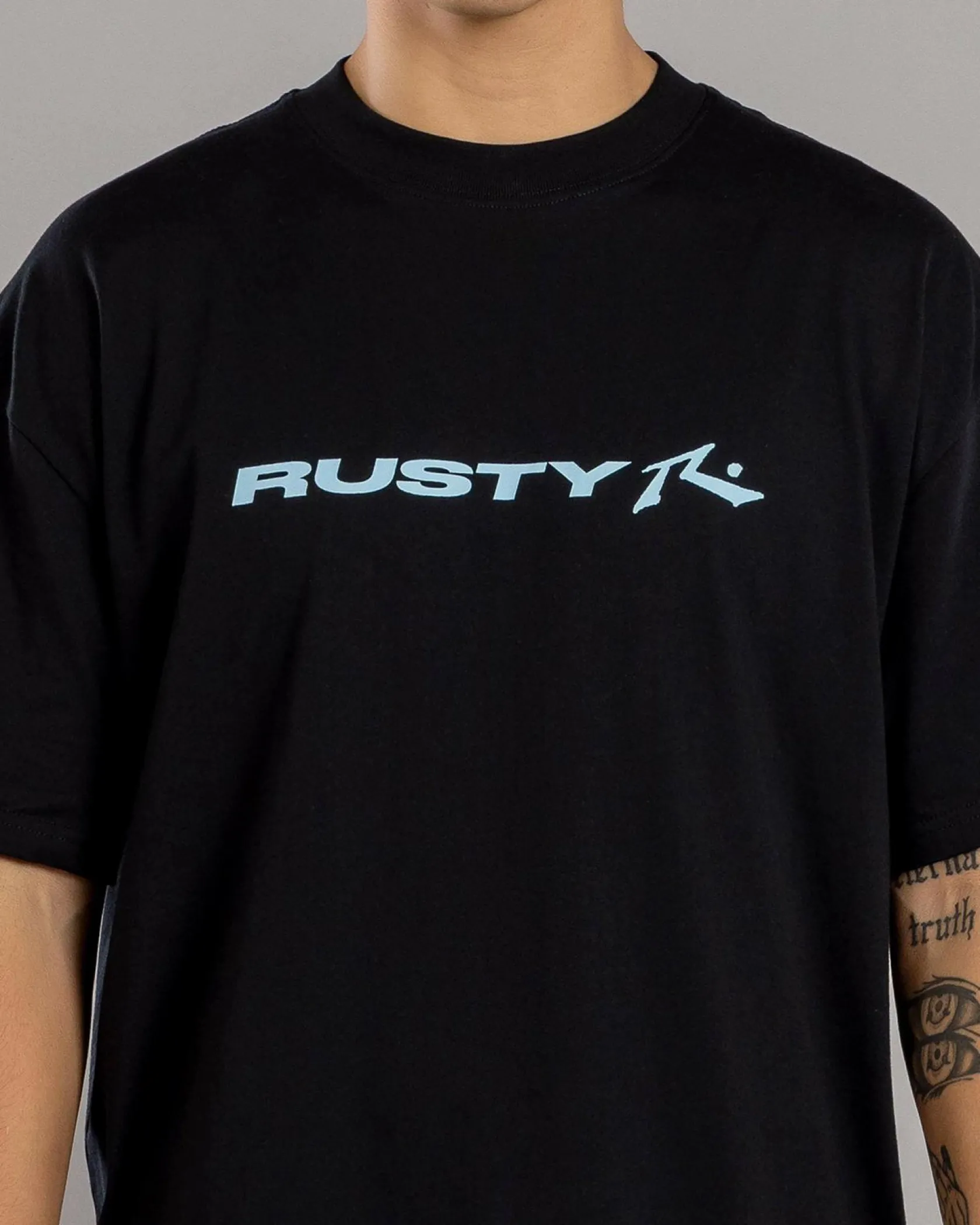 Rusty Vital T-Shirt Black 2 Best