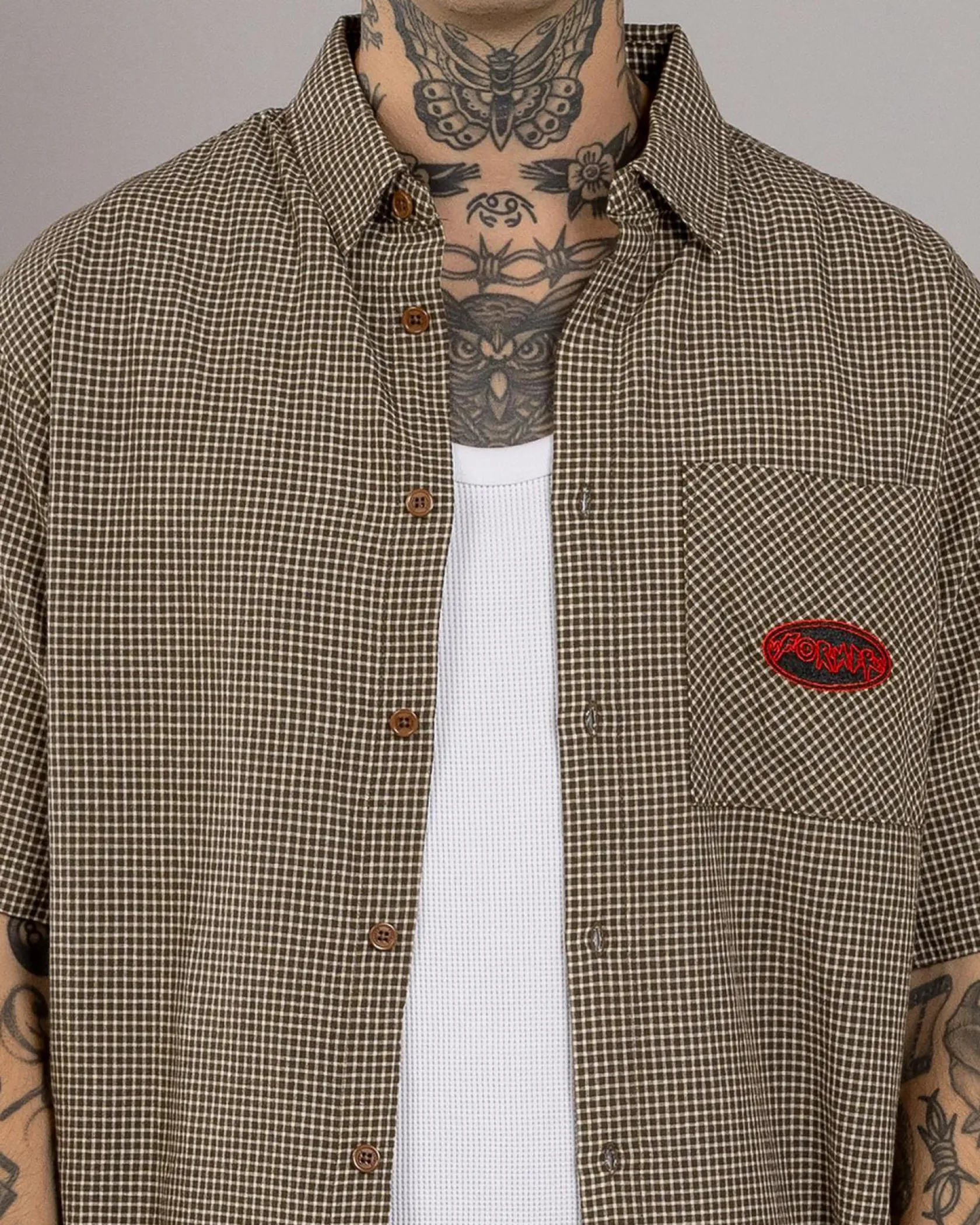 Former Vivian Flatline Short Sleeve Shirt Surplus Outlet