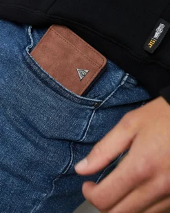 Lucid Vogue Wallet Tan/navy