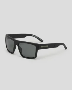 Carve Volley XL Polarised Sunglasses Matte Black / Grey Polar