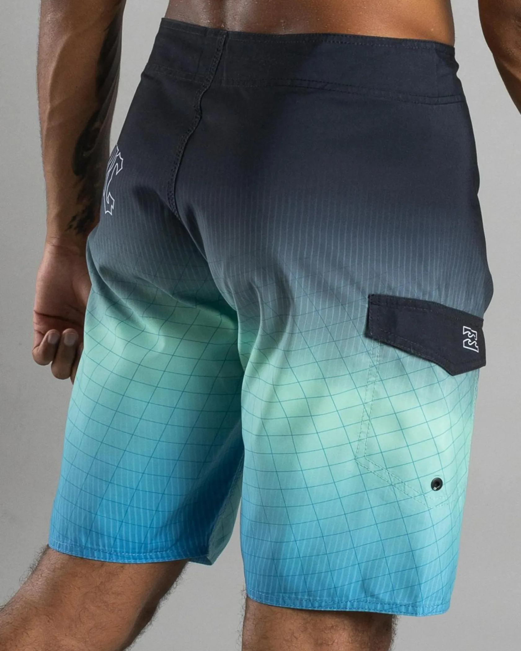 Billabong Volts OG Board Shorts Crystal Blue Discount