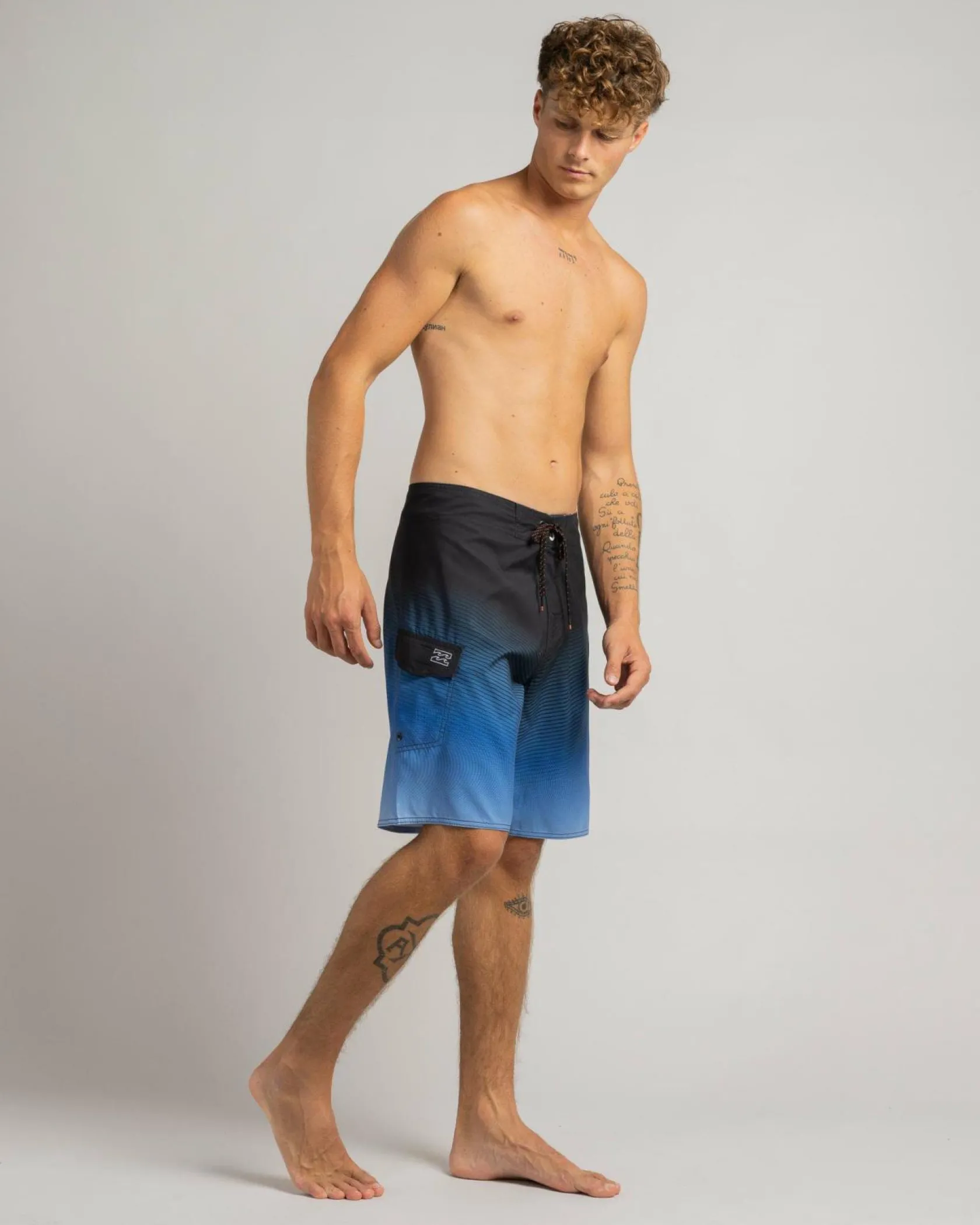 Billabong Volts OG Board Shorts Crystal Blue Online