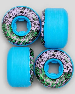 Slimeball Vomit Mini II 53mm Skateboard Wheels Blue Hot