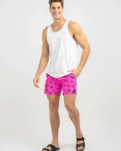 Lucid Voyager Elastic Waist Shorts Pink