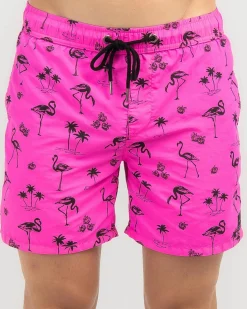 Lucid Voyager Elastic Waist Shorts Pink