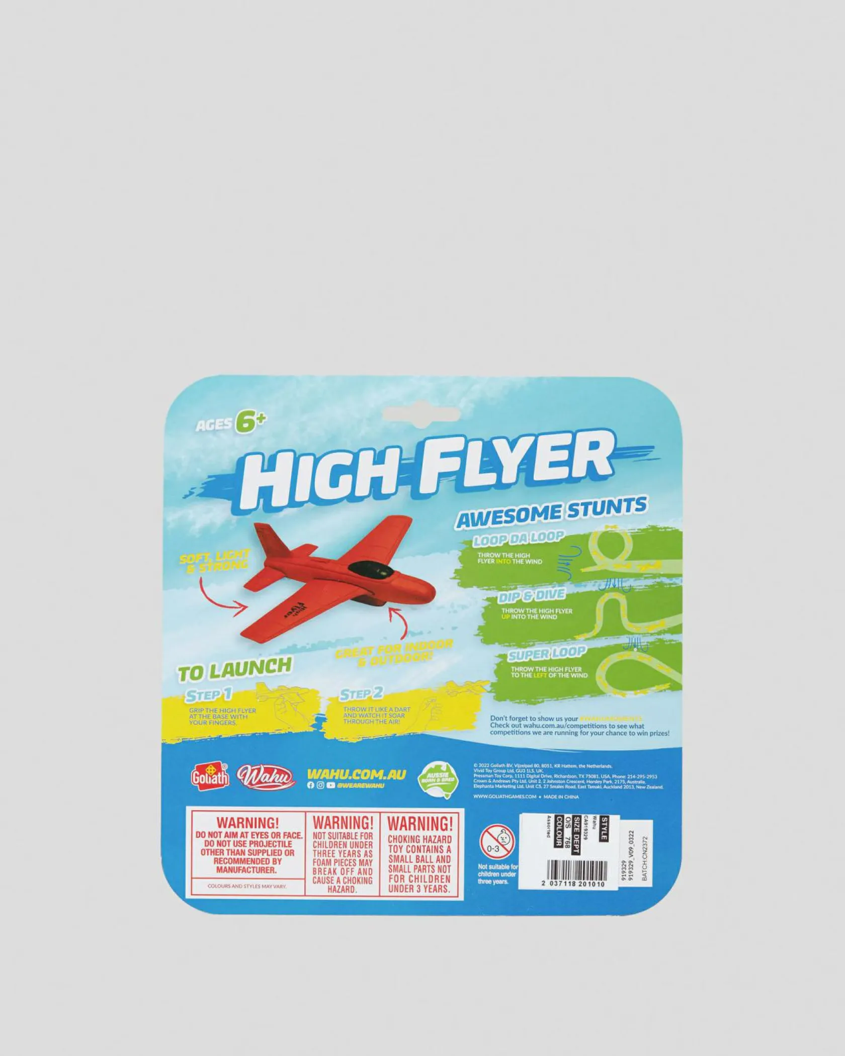Wahu High Flyer Assorted New