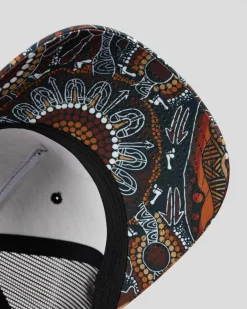 Ringers Western Walkabout Warrior Trucker Cap Black Clearance