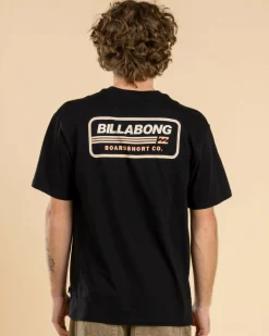 Billabong Walled Regular T-Shirt Black Clearance