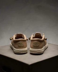 HEYDUDE Wally Canvas Shoes Tan Sale