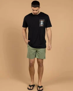 Salty Life Warhead T-Shirt Black Sale