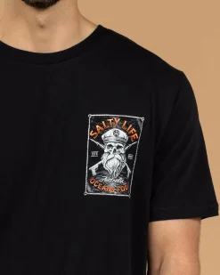 Salty Life Warhead T-Shirt Black Sale