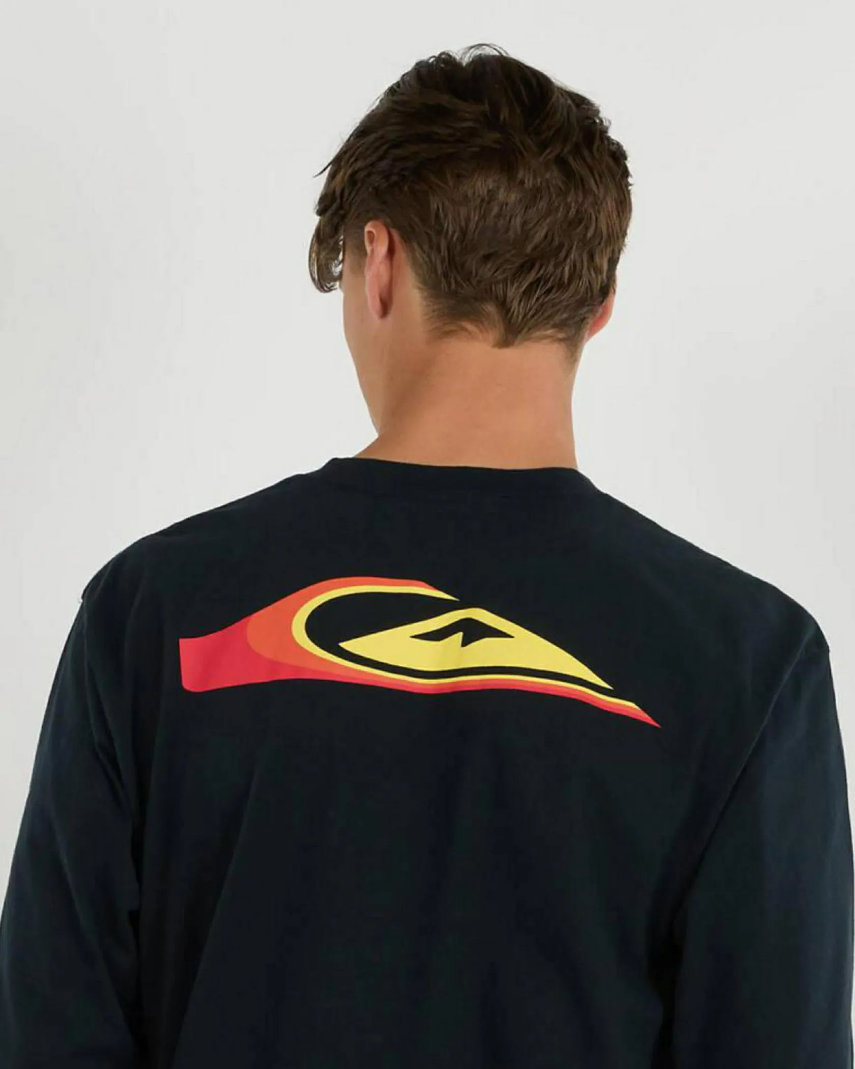 Quiksilver Warp Drive Long Sleeve T-Shirt Black Outlet