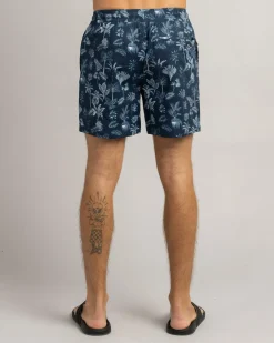 Jacks Wasteland Elastic Waist Shorts Navy Online