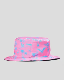 Lucid Wayfinder Bucket Hat Pink/black Outlet