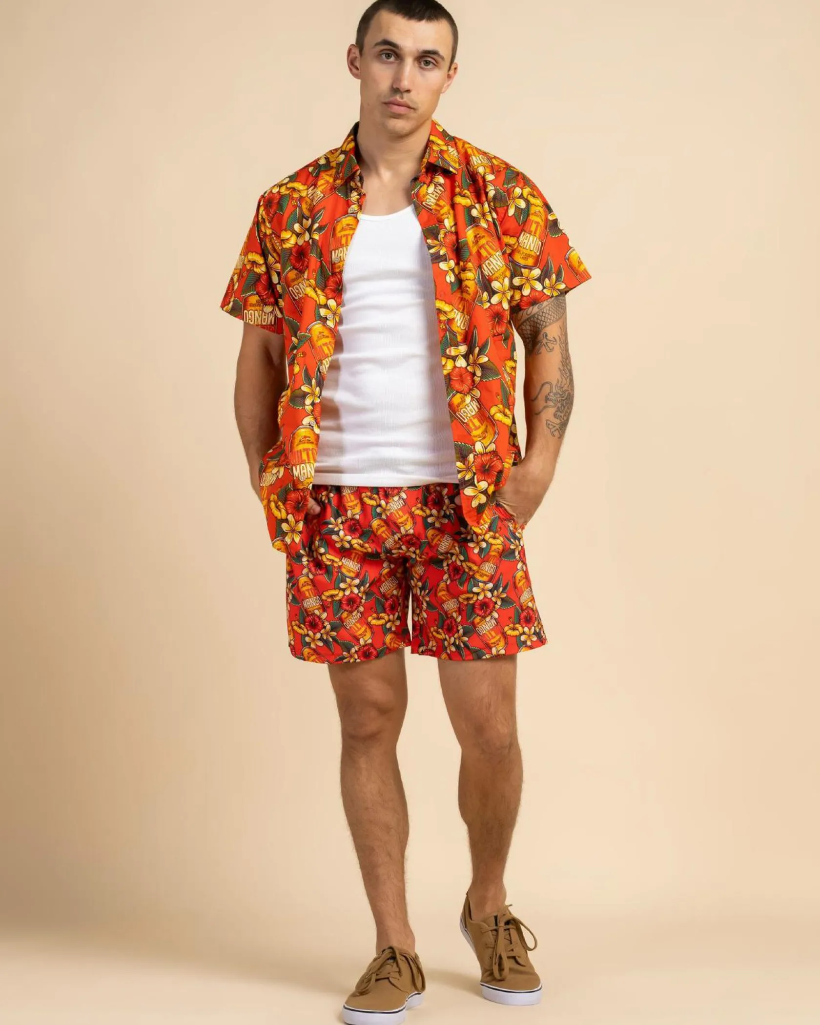 Milton Mango Weekend Troppo Shorts Chilli Outlet