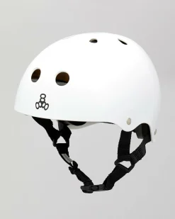 Triple 8 Helmet White Gloss Outlet