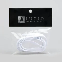 Lucid Shoe Laces White Hot