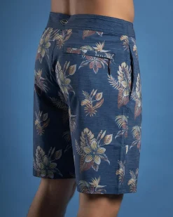 Skylark Wildflower Board Shorts Washed Navy Best