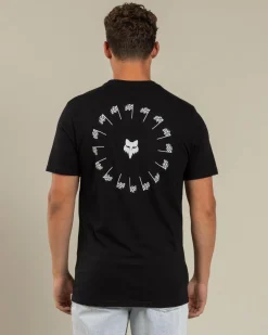 Fox Winners Circle T-Shirt Black Discount