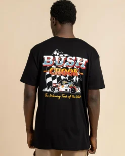 Bush Chook Winning Taste T-Shirt Black Best
