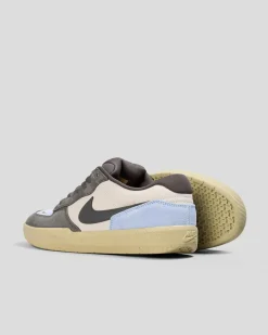 Nike Womens SB Force 58 Shoes Lt Orewood Brown/medium Ash-psychic Blue Best