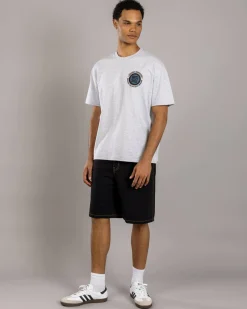S-Double Workshop Dot T-Shirt Ash Heather Outlet