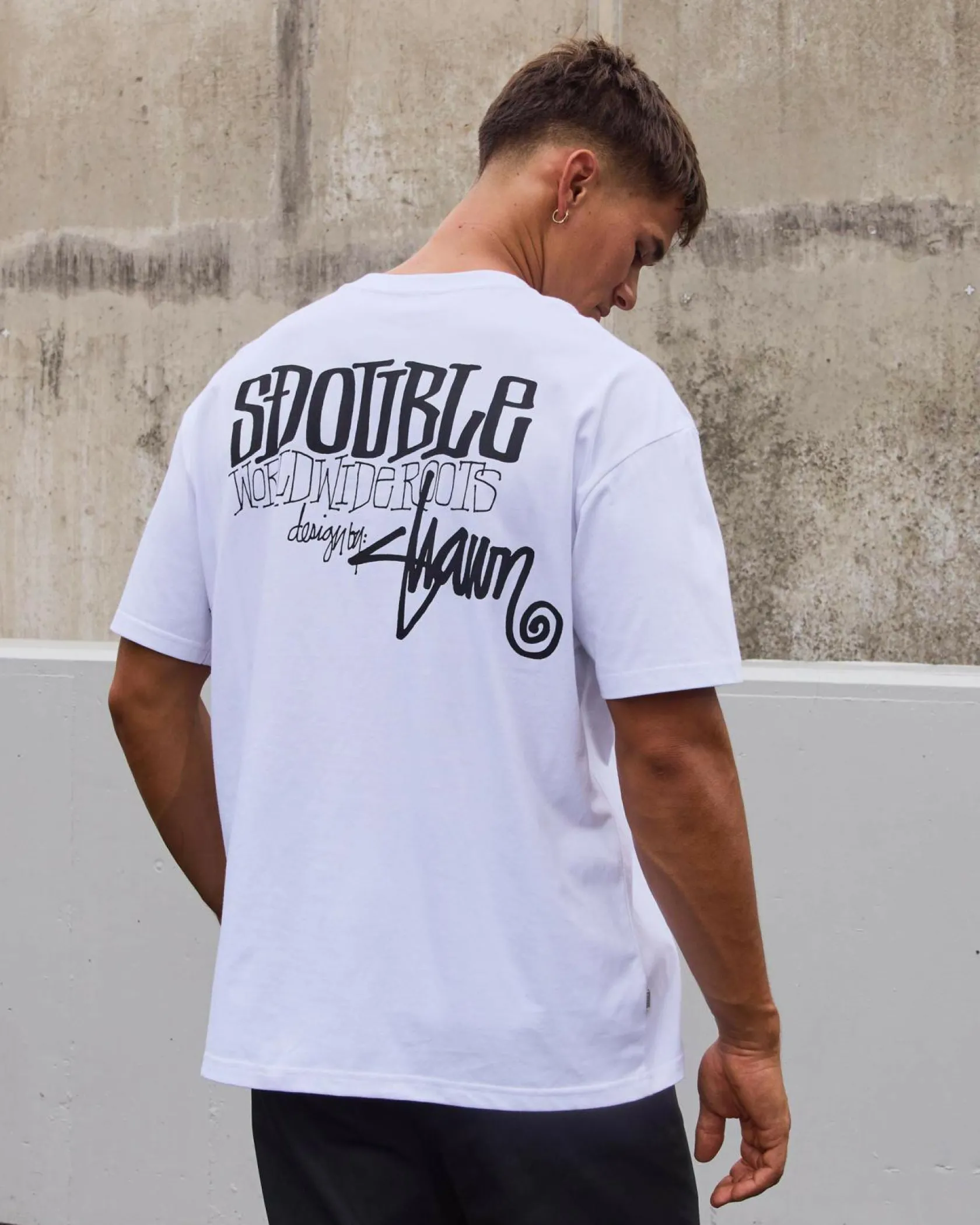 S-Double World Wide Roots T-Shirt White