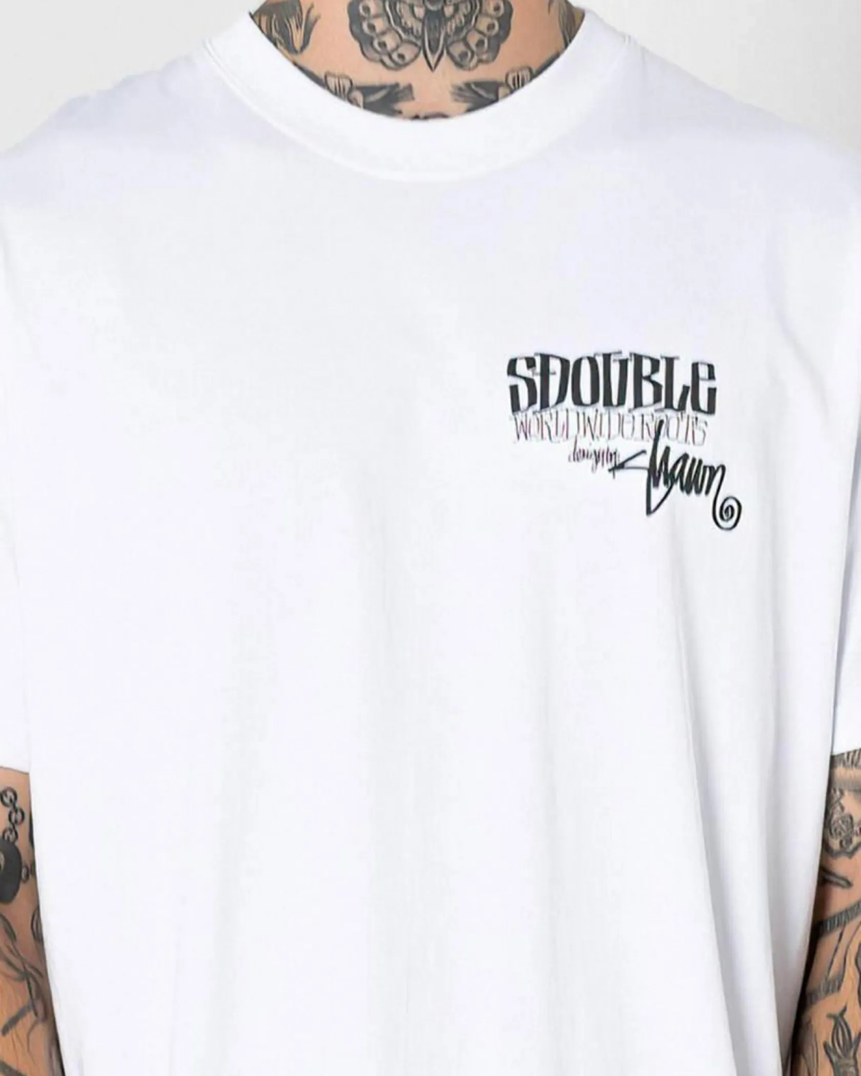 S-Double World Wide Roots T-Shirt White