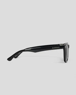 Carve Wow Vision Polarised Sunglasses Gloss Black/ Grey Outlet