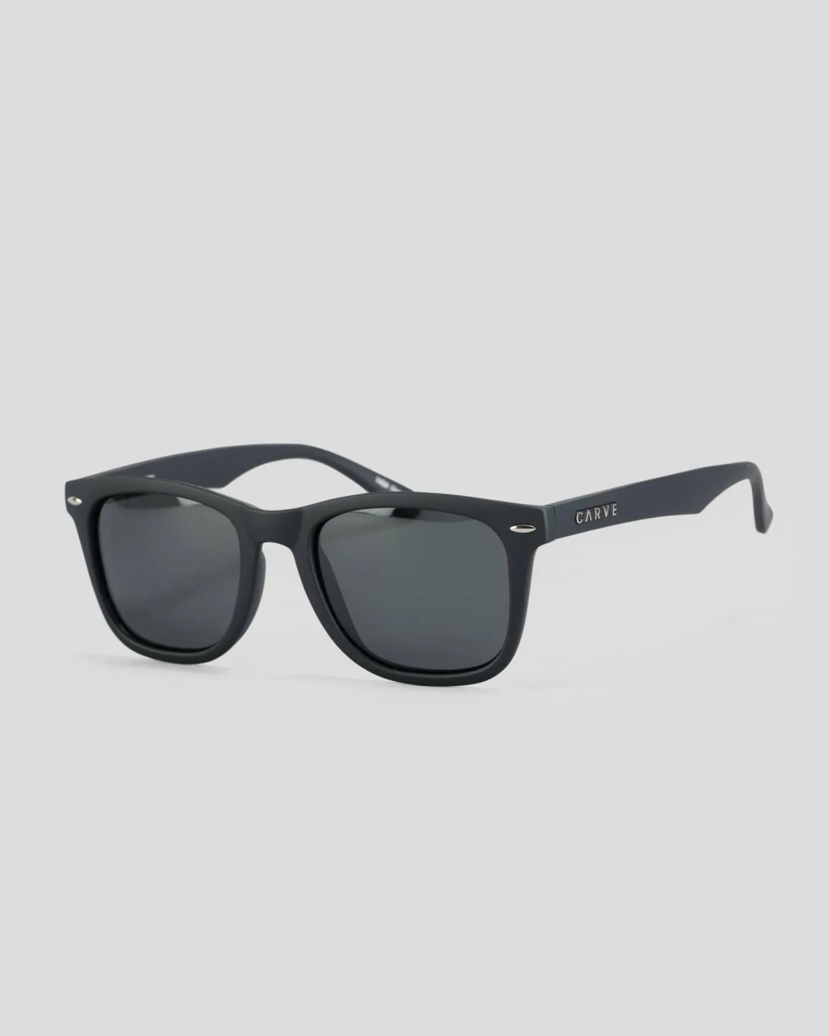 Carve Wow Vision Polarised Sunglasses Matt Black/ Grey